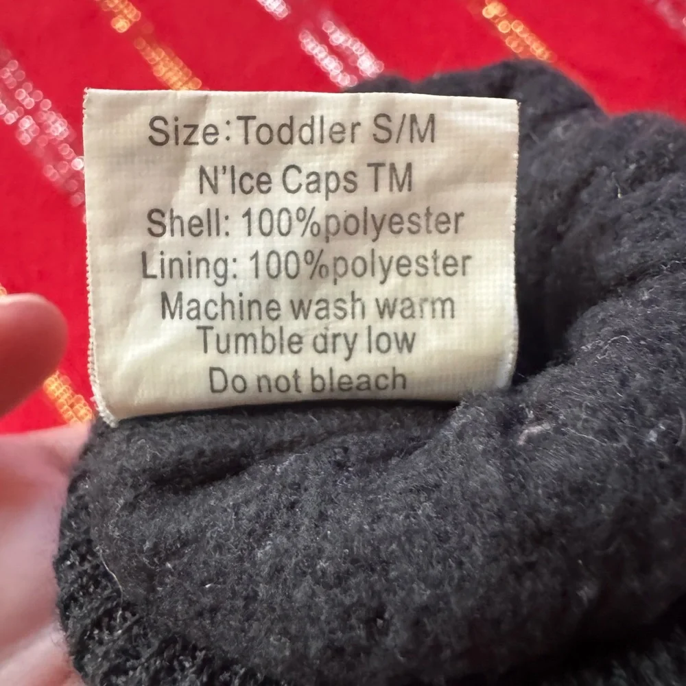 3M Thinsulate Cozy Black Kids Convertible Mittens